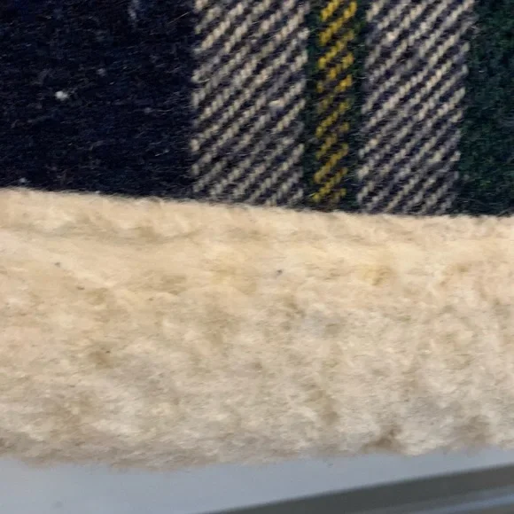 Grais Sherpa lined plaid coat VINTAGE -“yellowjackets-ish” - Picture 12 of 12